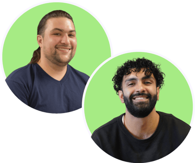 sales team - anthony and reza 