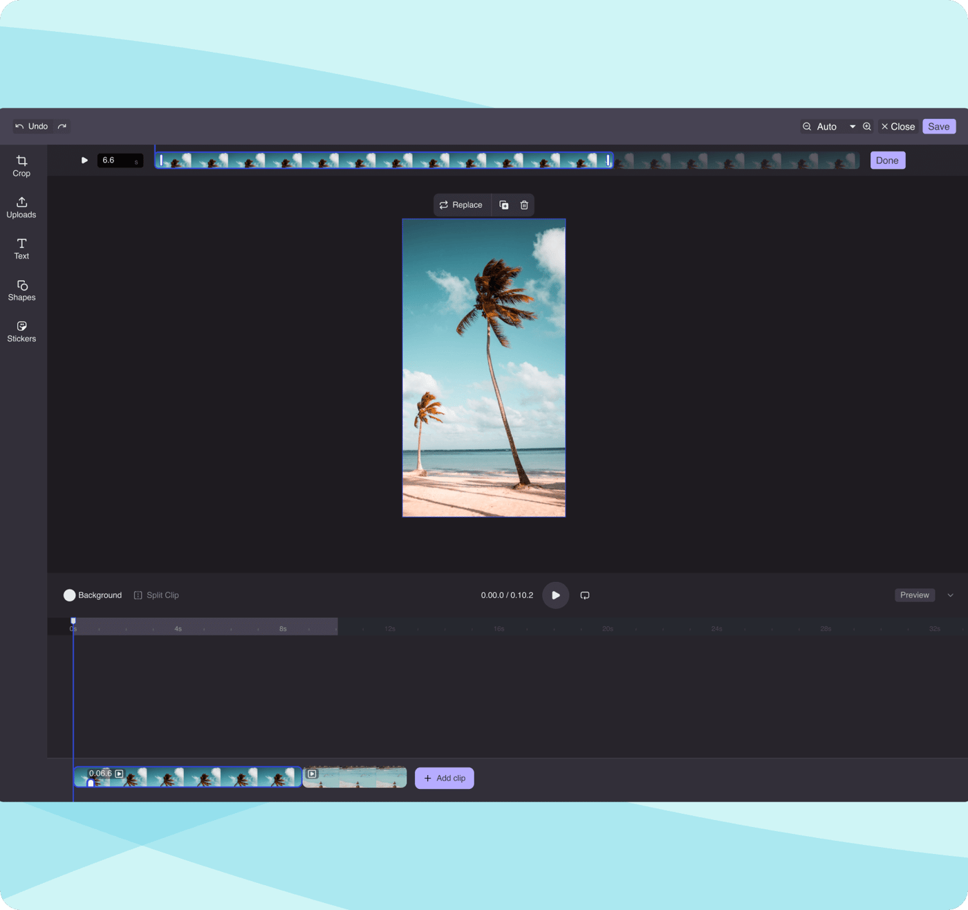 Integrated Social Media Video Editor by Sendible