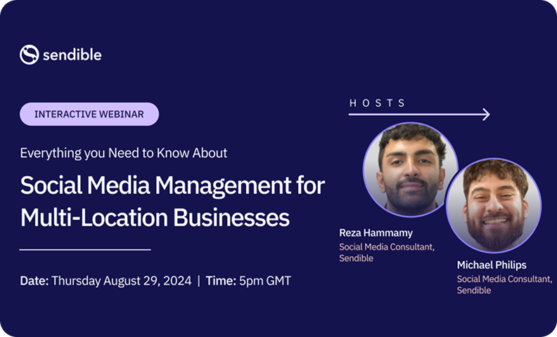 Social media management for multi-location businesses